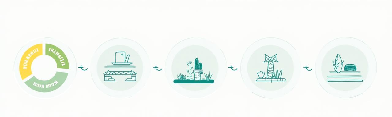 A modern infographic showing a financial education journey timeline for women, with illustrative icons for each workshop module.